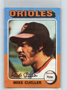 1975 Topps #410 Mike Cuellar UER VG Baltimore Orioles 