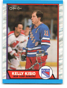 1989-90 O-Pee-Chee #171 Kelly Kisio VG New York Rangers 