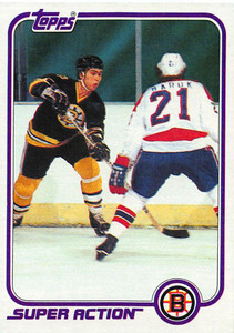 1981-82 Topps #E126 Ray Bourque VG Boston Bruins 