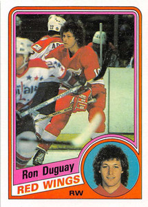 1984-85 Topps #40 Ron Duguay VG  Detroit Red Wings 