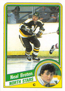 1984-85 Topps #72 Neal Broten VG  Minnesota North Stars 
