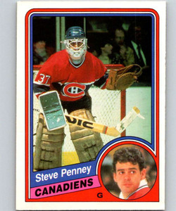 1984-85 O-Pee-Chee #269 Steve Penney VG  RC Rookie Montreal Canadiens 