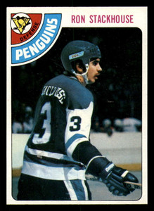 1978-79 Topps #72 Ron Stackhouse VG Pittsburgh Penguins 