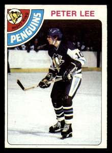 1978-79 Topps #244 Peter Lee VG RC Rookie Pittsburgh Penguins 
