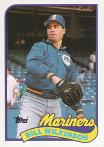 1989 Topps #636 Bill Wilkinson NM-MT Seattle Mariners 
