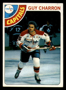 1978-79 Topps #22 Guy Charron VG Washington Capitals 