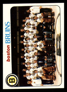 1978-79 Topps #193 Boston Bruins Team VG Boston Bruins 