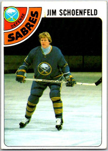 1978-79 Topps #178 Jim Schoenfeld VG Buffalo Sabres 