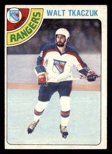 1978-79 Topps #235 Walt Tkaczuk VG New York Rangers 