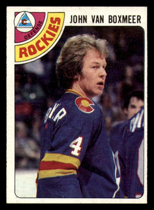 1978-79 Topps #224 John Van Boxmeer VG Colorado Rockies 