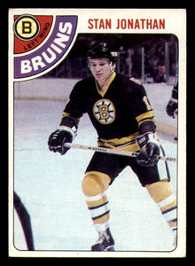 1978-79 Topps #181 Stan Jonathan VG Boston Bruins 