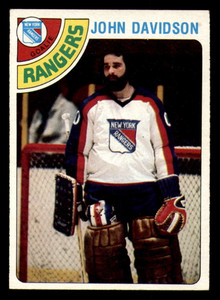 1978-79 Topps #211 John Davidson VG New York Rangers 