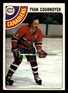 1978-79 Topps #60 Yvan Cournoyer VG Montreal Canadiens 