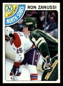 1978-79 Topps #252 Ron Zanussi VG RC Rookie Minnesota North Stars 