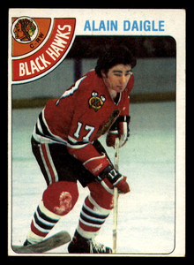 1978-79 Topps #117 Alain Daigle VG Chicago Blackhawks 