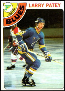 1978-79 Topps #8 Larry Patey VG St. Louis Blues 