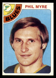 1978-79 Topps #87 Phil Myre VG St. Louis Blues 