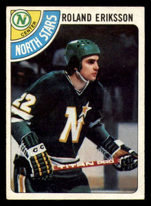 1978-79 Topps #241 Roland Eriksson VG Minnesota North Stars 