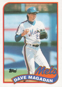 1989 Topps #655 Dave Magadan NM-MT New York Mets 