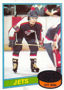 1980-81 Topps #107 Morris Lukowich VG Winnipeg Jets 