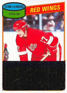 1980-81 Topps #16 Mike Foligno TL VG Detroit Red Wings 