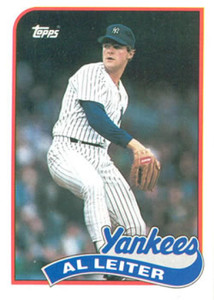 1989 Topps #659 Al Leiter NM-MT New York Yankees 