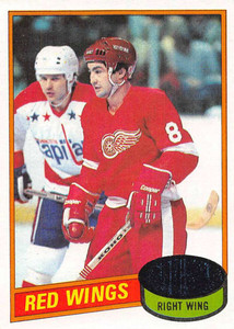 1980-81 Topps #54 Dennis Polonich VG Detroit Red Wings 