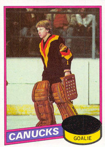 1980-81 Topps #141 Glen Hanlon VG Vancouver Canucks 