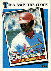 1989 Topps #662 Lou Brock NM-MT St. Louis Cardinals 