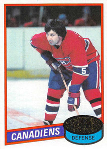 1980-81 Topps #201 Guy Lapointe VG Montreal Canadiens 