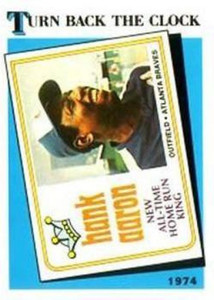 1989 Topps #663 Hank Aaron NM-MT Atlanta Braves 