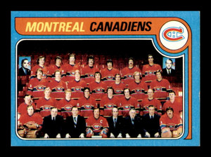 1979-80 Topps #252 Canadiens TC VG Montreal Canadiens 