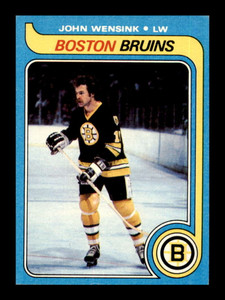 1979-80 Topps #182 John Wensink VG Boston Bruins 