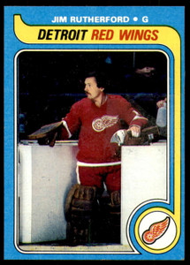1979-80 Topps #122 Jim Rutherford VG Detroit Red Wings 