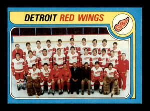 1979-80 Topps #249 Red Wings TC VG Detroit Red Wings 