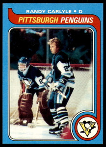 1979-80 Topps #124 Randy Carlyle VG Pittsburgh Penguins 