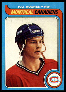 1979-80 Topps #65 Pat Hughes VG RC Rookie Montreal Canadiens 