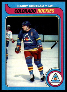 1979-80 Topps #158 Gary Croteau VG Colorado Rockies 