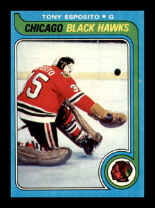 1979-80 Topps #80 Tony Esposito VG Chicago Blackhawks 
