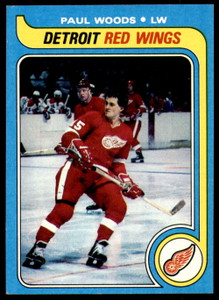 1979-80 Topps #48 Paul Woods VG Detroit Red Wings 