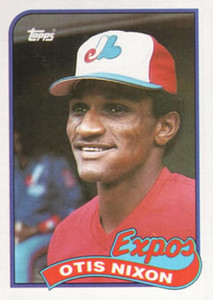 1989 Topps #674 Otis Nixon NM-MT Montreal Expos 