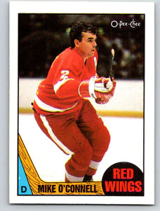 1987-88 O-Pee-Chee #141 Mike O'Connell VG Detroit Red Wings 