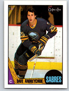 1987-88 O-Pee-Chee #3 Dave Andreychuk VG Buffalo Sabres 