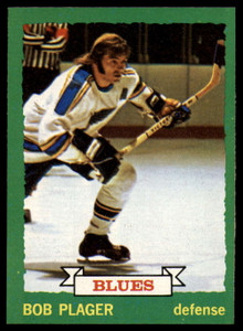 1973-74 Topps #134 Bob Plager VG St. Louis Blues 
