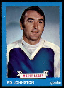 1973-74 Topps #23 Ed Johnston VG Toronto Maple Leafs 