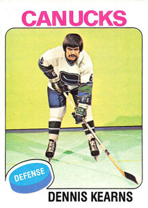 1975-76 Topps #188 Dennis Kearns VG 