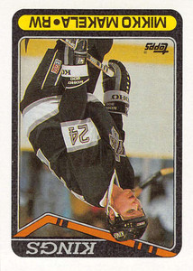 1990-91 Topps #229 Mikko Makela VG 
