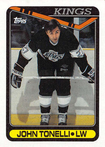 1990-91 Topps #281 John Tonelli VG Los Angeles Kings 