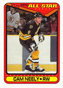 1990-91 Topps #201 Cam Neely VG 
