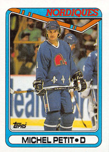 1990-91 Topps #271 Michel Petit VG 